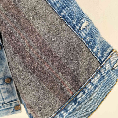 リーバイス Levis 80S-90S 71506 デニムジャケットトラッカー USA製 裏地ブランケット ボタン裏527 メンズ US:40
