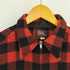 ウールリッチ WOOLRICH 50S ブロックチェックハーフジップシャツ メンズ 33