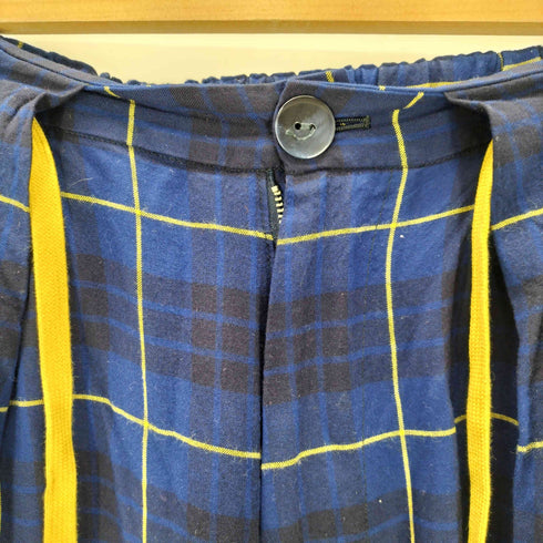 ネーム Name. PLAID RAYON DRAWSTRING PANTS メンズ JPN:0