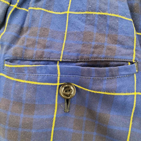 ネーム Name. PLAID RAYON DRAWSTRING PANTS メンズ JPN:0