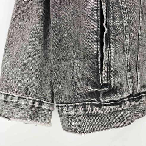 リーバイス Levis リラックスフィット トラッカー デニムジャケット ブラックウォッシュ メンズ import:XL