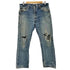 リーバイス Levis グアテマラ製 ボタン裏刻印324 501 ダメージ メンズ W36/L32