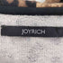 ジョイリッチ JOYRICH レオパード柄 ドローコード ダブルジップ パーカー メンズ import:M