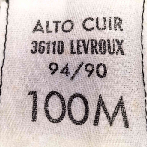 フレンチアーミー FRENCH ARMY フランス軍 ファイヤーマン レザージャケット メンズ 100M