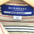 バーバリーブルーレーベル BURBERRY BLUE LABEL ホース刺繍 パフスリーブリボンタイ ストライプブラウス レディース 38