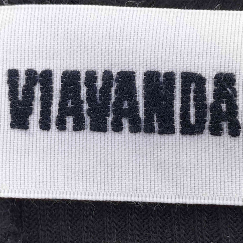 ヴィアヴァンダ viavanda アシンメトリー リブカットソー レディース