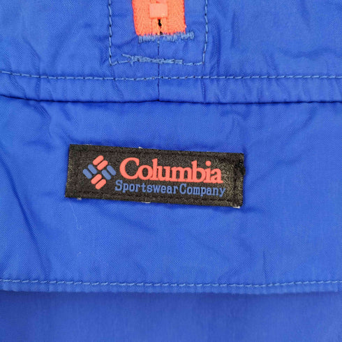 コロンビア Columbia 90S 三角タグ アノラックナイロンジャケット メンズ import:L
