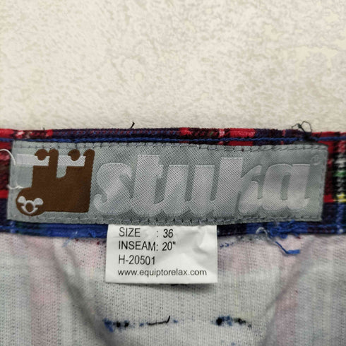 stuka チェックバギーパンツ import メンズ size36 inseam20