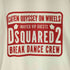 ディースクエアード DSQUARED2 プリントクルーネックTシャツ メンズ import:XXL