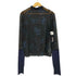sahara Knit Docking Sheer Top ニットドッキングシアートップス サムホール レディース
