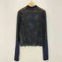 sahara Knit Docking Sheer Top ニットドッキングシアートップス サムホール レディース