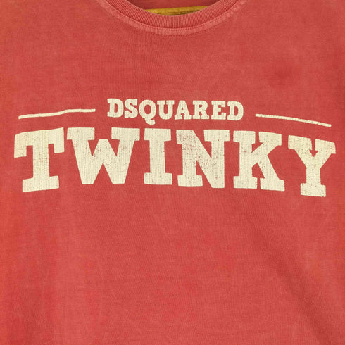 ディースクエアード DSQUARED2 TWINKY プリントクルーネックTシャツ メンズ import:XL