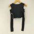 THINGS THAT MATTER V-NECK NOTCH TERECO RIB CROPPED TOPS domestic レディース FREE
