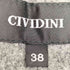 チヴィディーニ CIVIDINI イタリア製 カシミヤウール プリ―ツ ラップスカート レディース 38