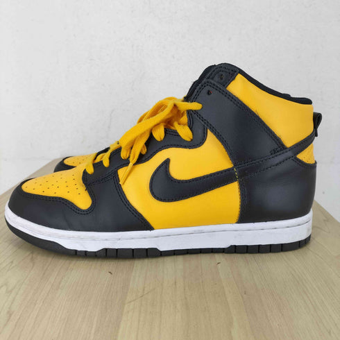 ナイキ NIKE Dunk High University Gold and Black メンズ 26.5