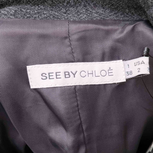 シーバイクロエ SEE BY CHLOE ウールショートジャケット レディース JPN:38
