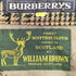 バーバリーズ BURBERRYS WILLIAM BROWN 千鳥格子 スカート レディース 7AR