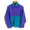 コロンビア Columbia 90S ハーフスナップナイロンジャケット レディース import:L