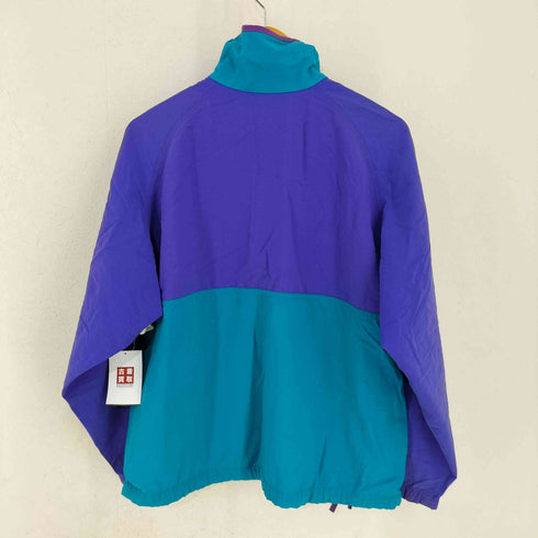 コロンビア Columbia 90S ハーフスナップナイロンジャケット レディース import:L