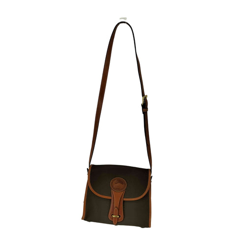 ドゥーニーアンドバーク DOONEY&BOURKE USA製 レザーショルダーバッグ レディース