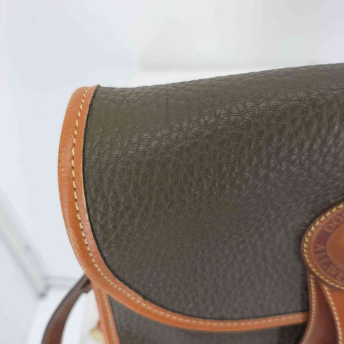 ドゥーニーアンドバーク DOONEY&BOURKE USA製 レザーショルダーバッグ レディース