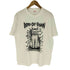 ユナイテッドアスレ UNITED ATHLE 猫 キャラクター プリント S/S クルーネック Tシャツ メンズ JPN:L