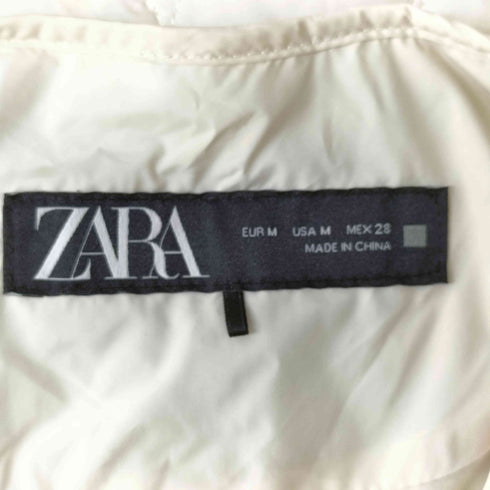 ザラ ZARA ハートキルティングジャケット レディース import:M