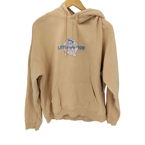 リトルユニオン LITTLE UNION フロントプリント 裏起毛 フーディー メンズ JPN:L