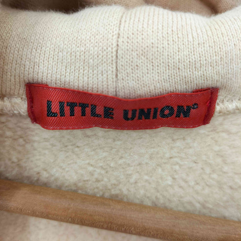 リトルユニオン LITTLE UNION フロントプリント 裏起毛 フーディー メンズ JPN:L