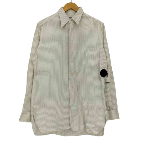 ピルグリム PILGRIM 40-50s マチ付き ストライプシャツ メンズ 151/2-35