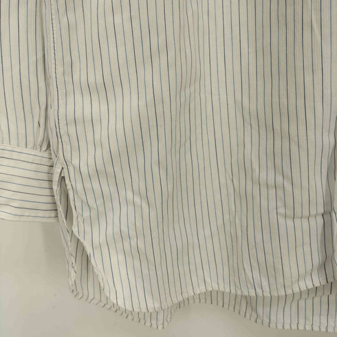 ピルグリム PILGRIM 40-50s マチ付き ストライプシャツ メンズ 151/2-35