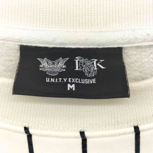 THE DIPLOMATS × LAST KINGS PINSTRIPE CREWNECK SWEATER スウェット メンズ import:M