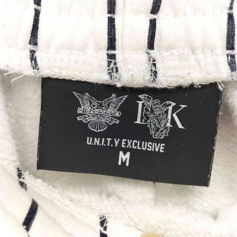 THE DIPLOMATS × LAST KINGS PINSTRIPE SWEAT PANTS スウェットパンツ メンズ M