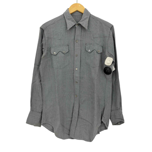 40-50s レーヨン カスリ DOT SNAPPERS ウエスタンシャツ メンズ