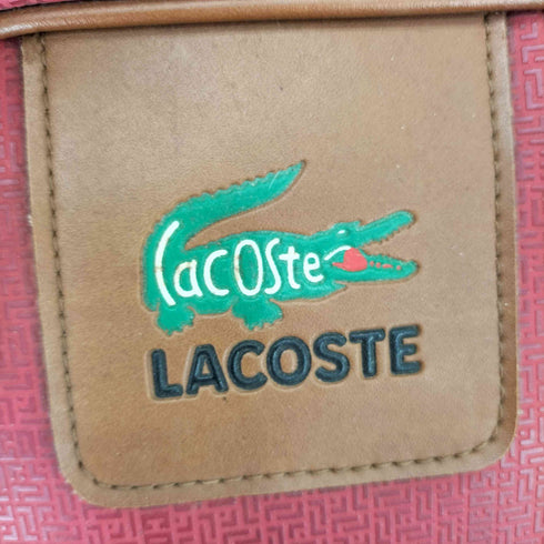 ラコステ LACOSTE モノグラム ボストンバッグ メンズ