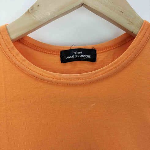 トリココムデギャルソン tricot COMME des GARCONS シルクスカーフドッキング 半袖Tシャツ レディース