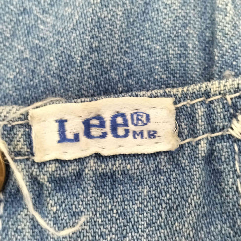 リー Lee 80s- デニムオーバーオール メンズ