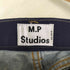 エムピーストゥディオス M.P Studios ジップフライフレアデニムパンツ メンズ 3