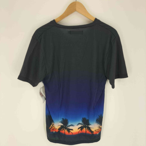 ジャックローズ JACKROSE CALIF ヤシの木 ハワイアン デザイン S/S Vネック Tシャツ メンズ JPN:3