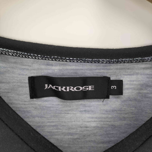 ジャックローズ JACKROSE CALIF ヤシの木 ハワイアン デザイン S/S Vネック Tシャツ メンズ JPN:3