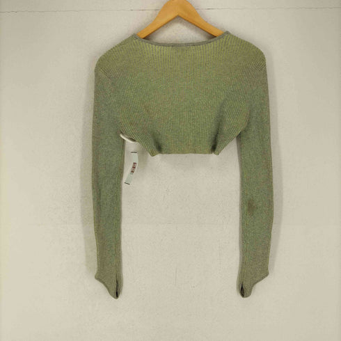 パロマウール paloma-wool フィンガーホールショートカーディガン レディース JPN:S
