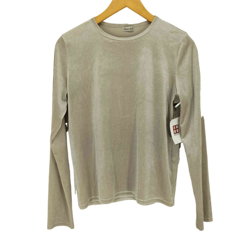 スティーブンアラン Steven Alan VELOR LONG SLEEVE PULLOVER レディース