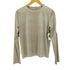 スティーブンアラン Steven Alan VELOR LONG SLEEVE PULLOVER レディース