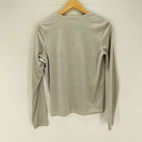 スティーブンアラン Steven Alan VELOR LONG SLEEVE PULLOVER レディース