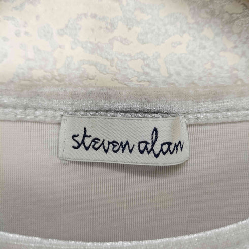 スティーブンアラン Steven Alan VELOR LONG SLEEVE PULLOVER レディース