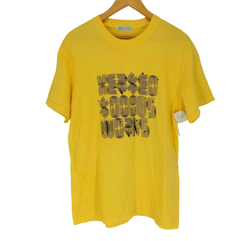 HER NEON フロントプリントクルーネックTシャツ casual メンズ