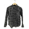ブラックコムデギャルソン BLACK COMME des GARCONS 英国旗 ドット 総柄長袖シャツ メンズ XS