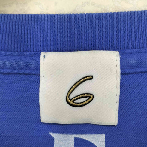 ロクビューティーアンドユースユナイテッドアローズ 6 BEAUTY & YOUTH UNITED ARROWS フロントプリントクルーネックTシャツ レディース JPN:M