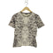 イッセイミヤケ ISSEY MIYAKE 転写デザイン モザイク Tシャツ レディース M