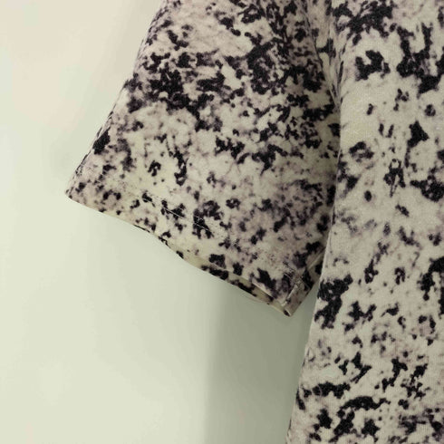 イッセイミヤケ ISSEY MIYAKE 転写デザイン モザイク Tシャツ レディース M